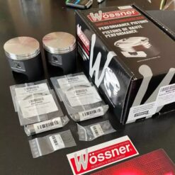 Wossner Forged Piston Kit for Kawasaki X2 650 SX SC and TS - 1.5mm Over